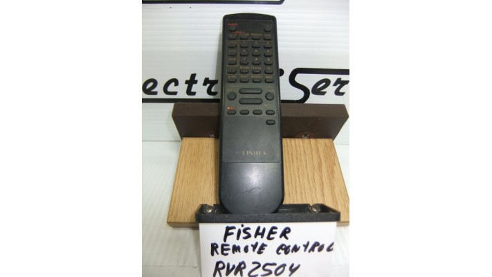 Fisher RVR2504 remote control